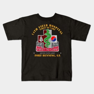 14th Field Hospital  - Ft Benning, GA Kids T-Shirt